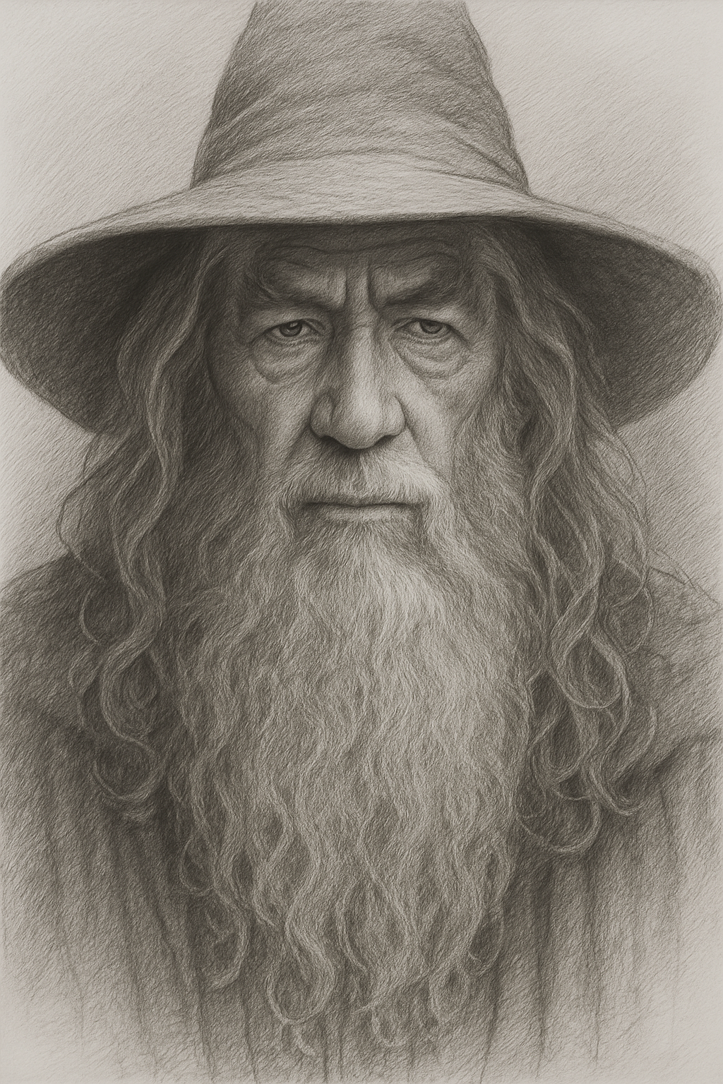 Gandalf the Grey - A Portrait Study